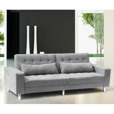 Divano reclinabile convertibile clic clac 2-3 posti cuscini Tamarindo