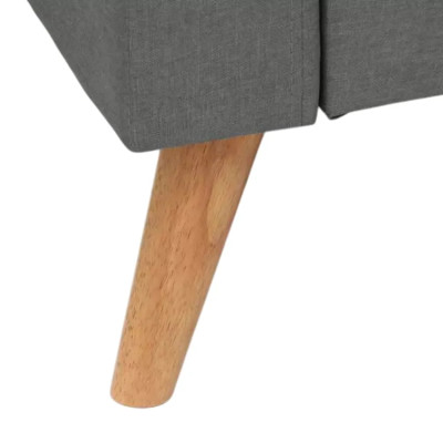 Divano 3 posti stile scandinavo moderno tessuto confortevole Thuja