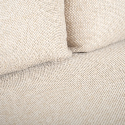 Divano ad angolo modulare 3 posti beige chaise longue Pino marittimo