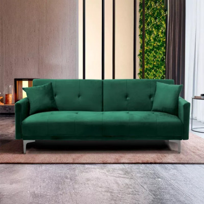 Divano 3 posti clic clac in velluto dal design moderno Catalpa