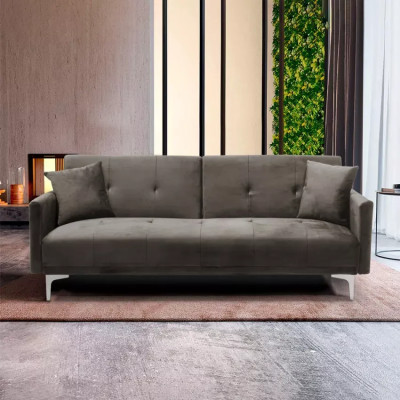 Divano 3 posti clic clac in velluto dal design moderno Catalpa