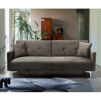 Divano 3 posti clic clac in velluto dal design moderno Catalpa