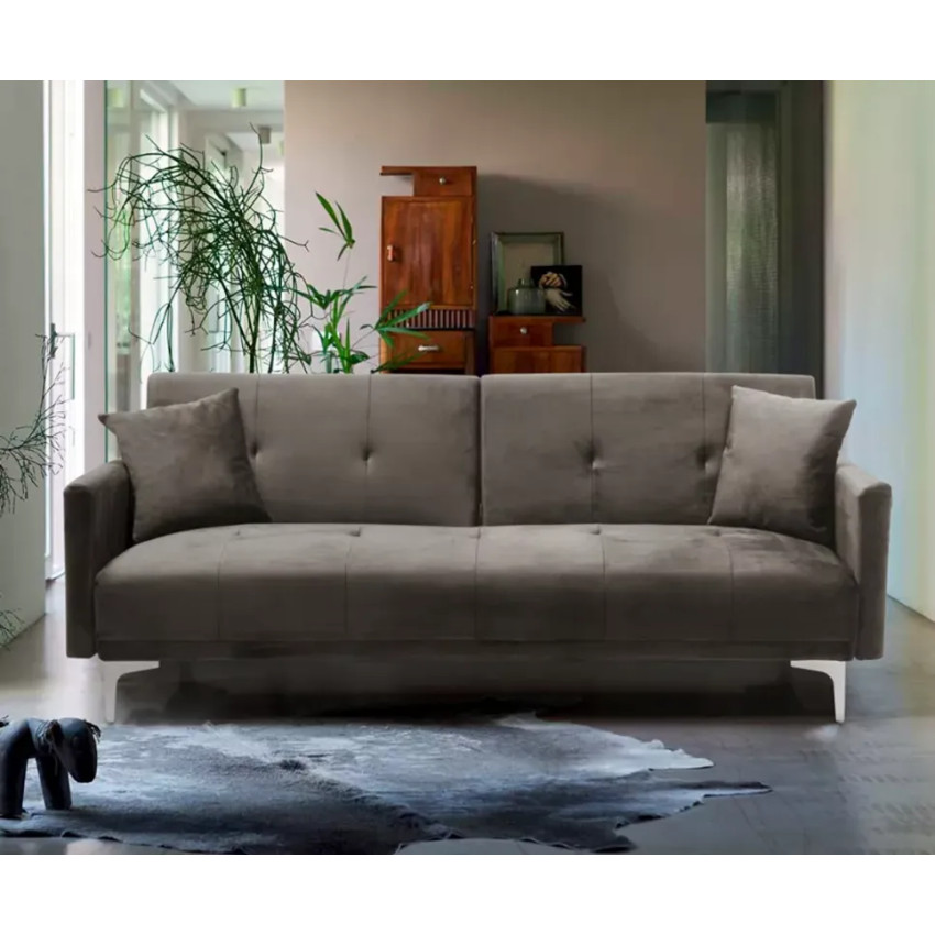 Divano 3 posti clic clac in velluto dal design moderno Catalpa