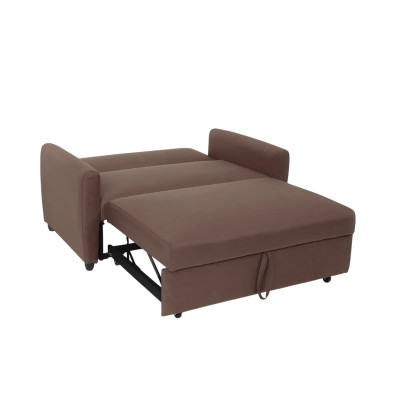 Divano letto 2 posti in tessuto di design moderno Alloro