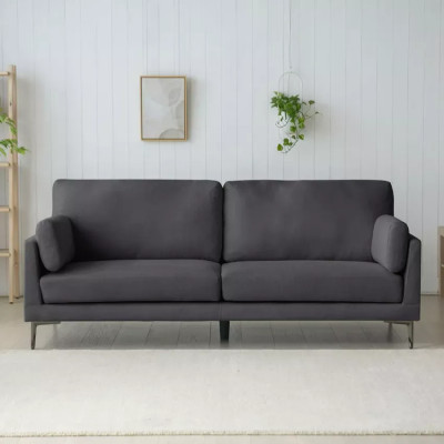 Divano 3 posti in tessuto soggiorno piedi in metallo design Sequoia