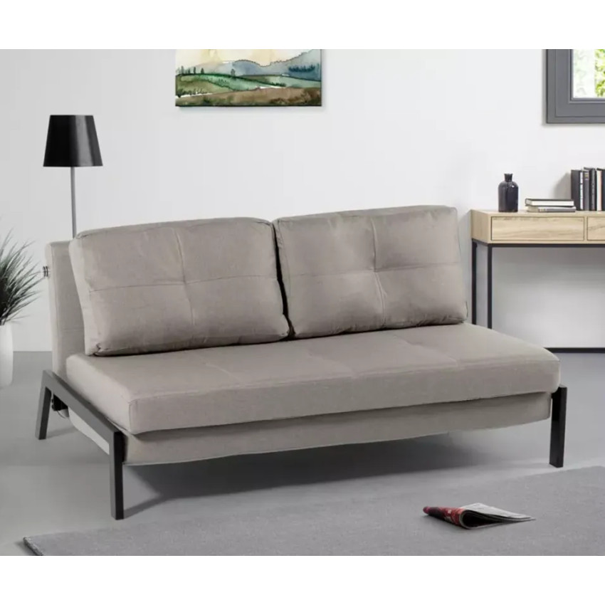 Divano letto 2 posti in tessuto design moderno per soggiorno Tamerice