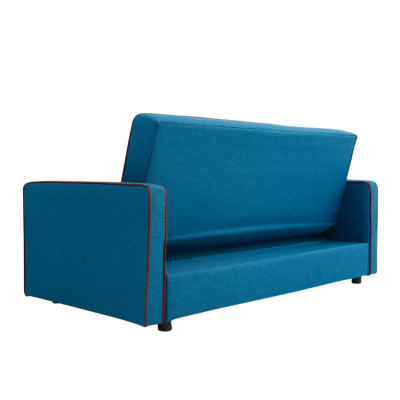 Divano letto 2 posti clic-clac tessuto contenitore 185 x 90 Roverella