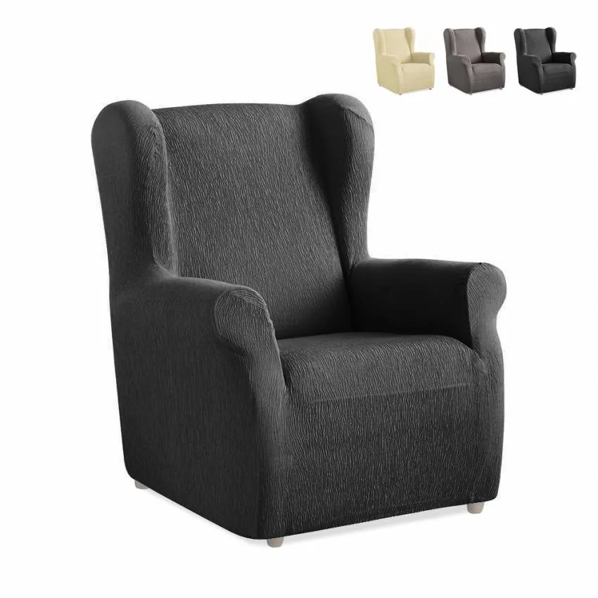 Fodera per poltrona in tessuto elastico universale Carina