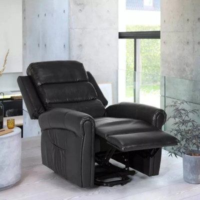 Poltrona relax elettrica riscaldante alzapersona ruote Centauro