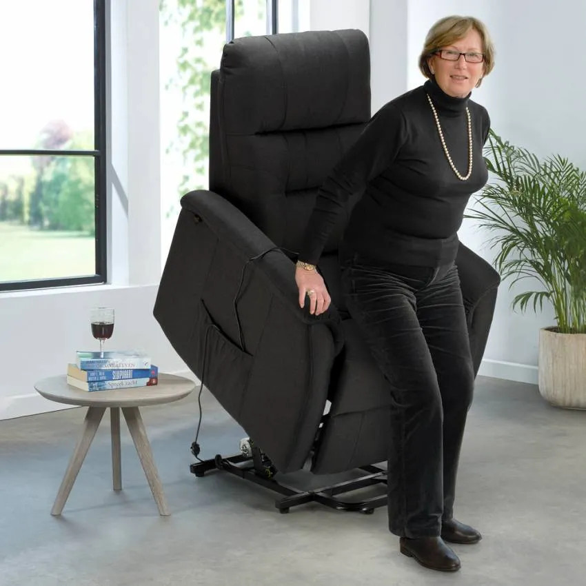 Poltrona relax elettrica reclinabile sistema alzapersona Quasar