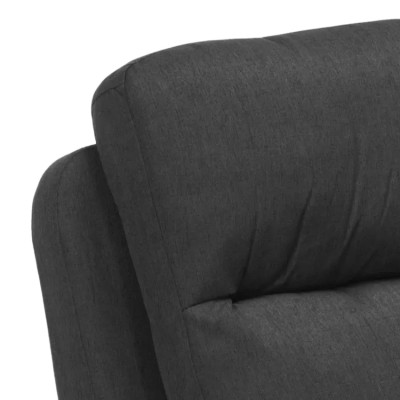Poltrona reclinabile poggiapiedi in tessuto design moderno Betelgeuse