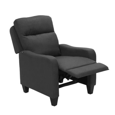 Poltrona reclinabile poggiapiedi in tessuto design moderno Betelgeuse