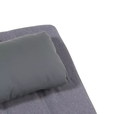 Chaise longue da salotto moderna in similpelle Antares