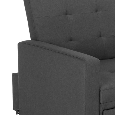Poltrona letto salvaspazio con braccioli design moderno Zeta