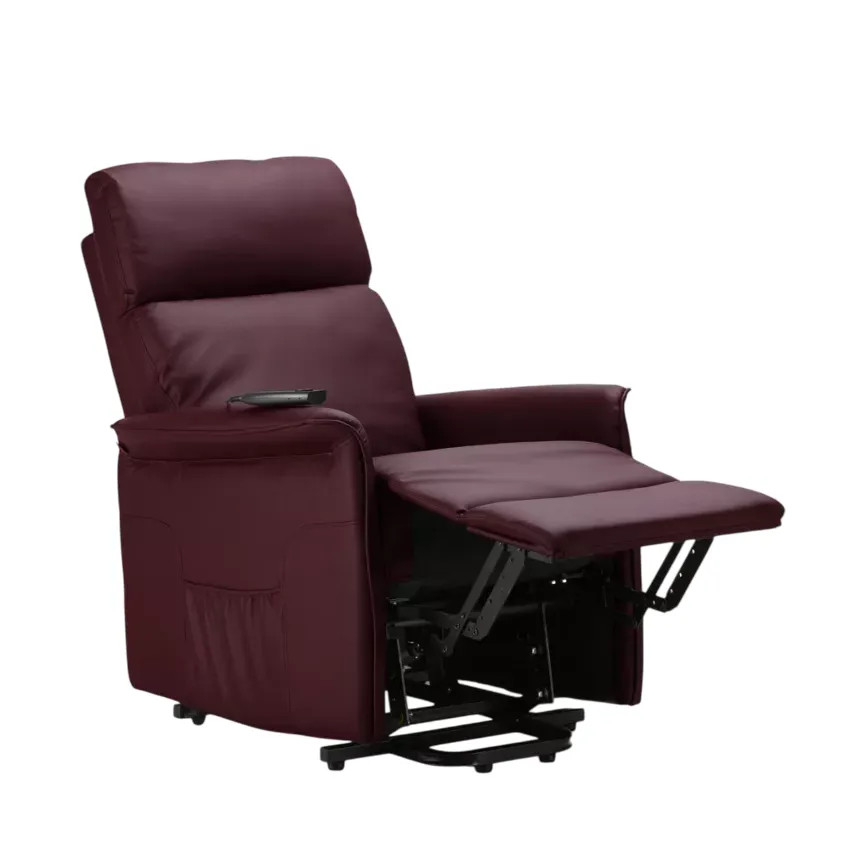 Poltrona relax elettrica con sollevatore e ruote posteriori Nube