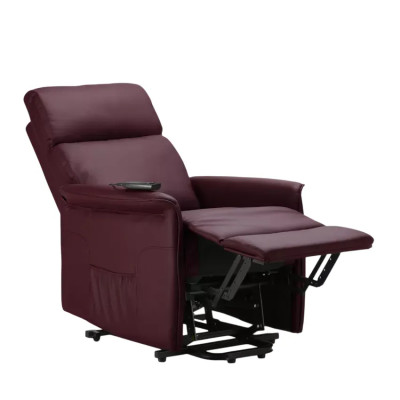 Poltrona relax elettrica con sollevatore e ruote posteriori Nube