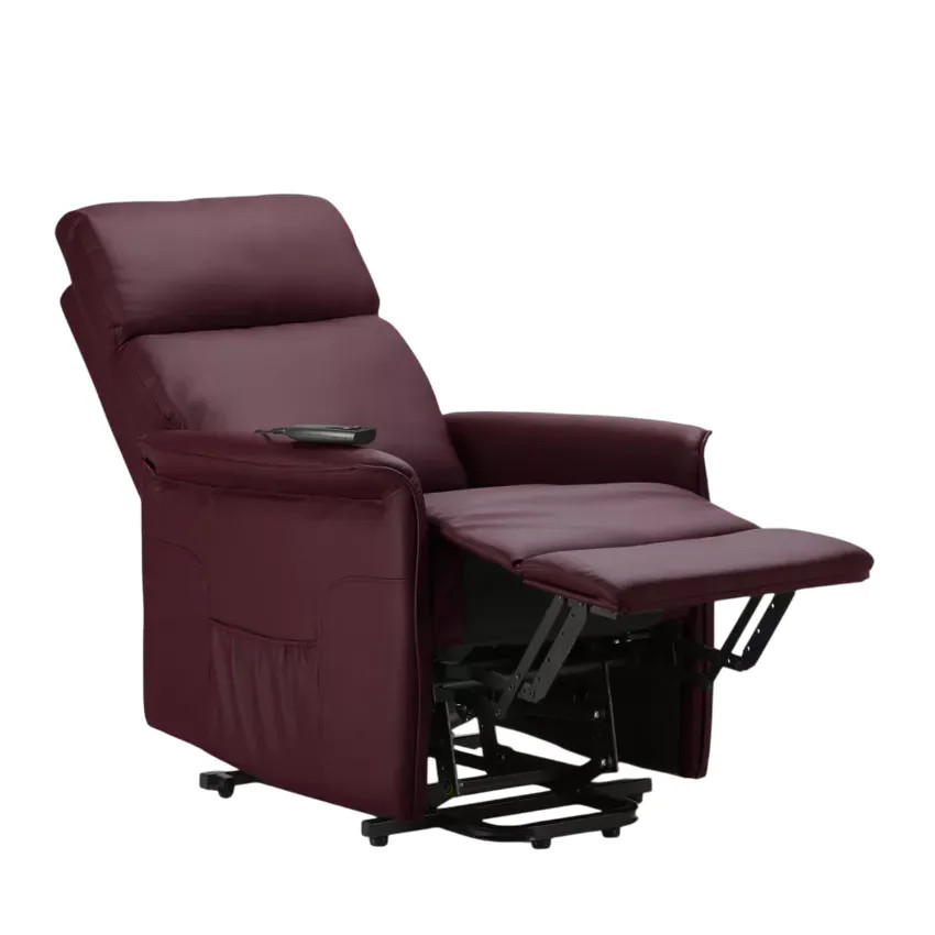 Poltrona relax elettrica con sollevatore e ruote posteriori Nube