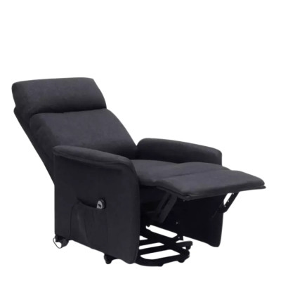 Poltrona relax elettrica reclinabile con sollevatore e ruote Horizon