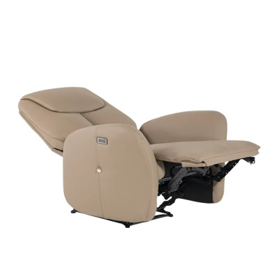 Poltrona relax elettrica reclinabile moderna con USB Pallas