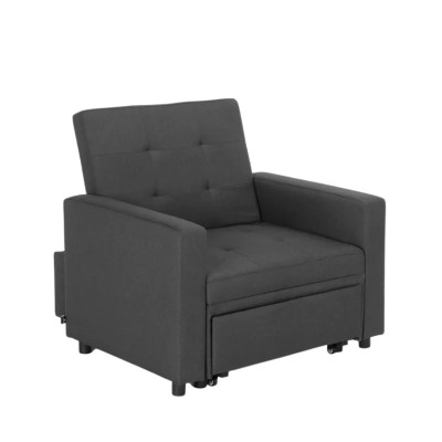Poltrona letto salvaspazio con braccioli design moderno Zeta