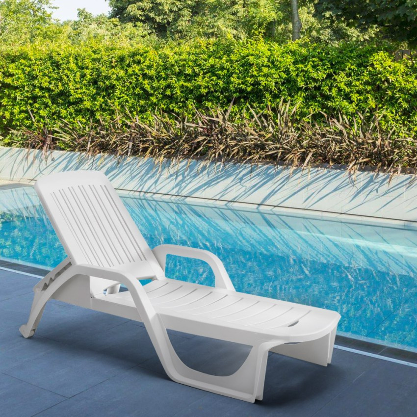 Set 20 sedie a sdraio plastica Cabo Verde | Casamati