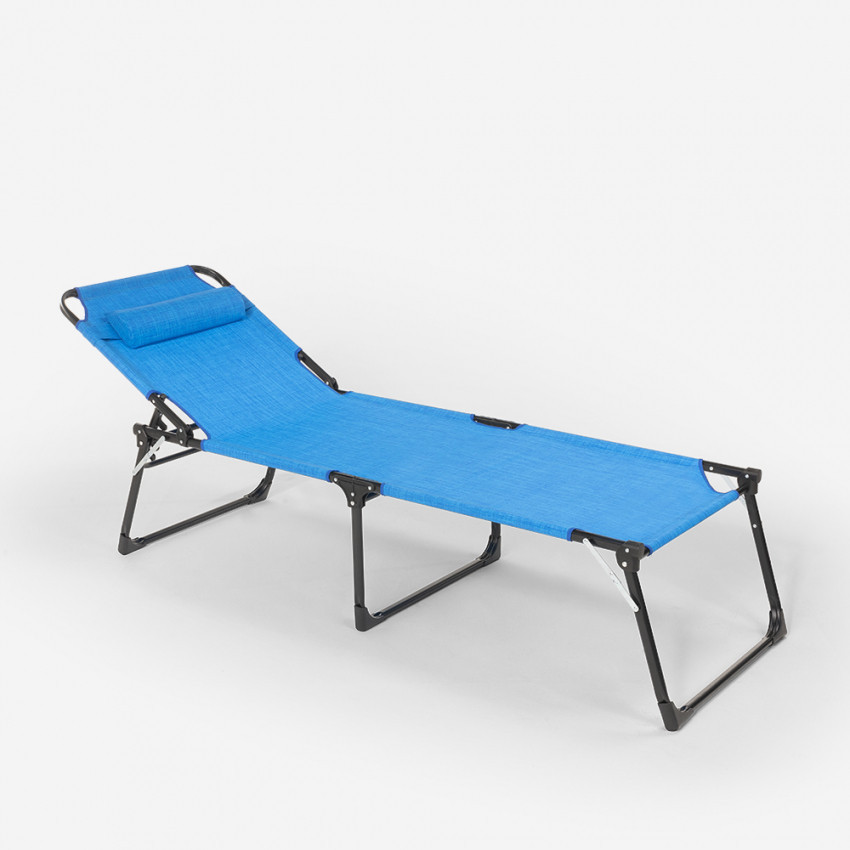 2 lettini pieghevoli alluminio Gold Coast | Casamati