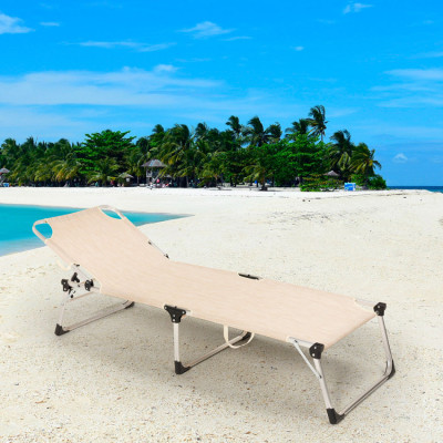 4 lettini pieghevoli alluminio Koh Samui | Casamati