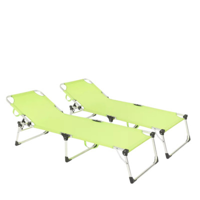 2 lettini pieghevoli spiaggia Koh Samui | Casamati