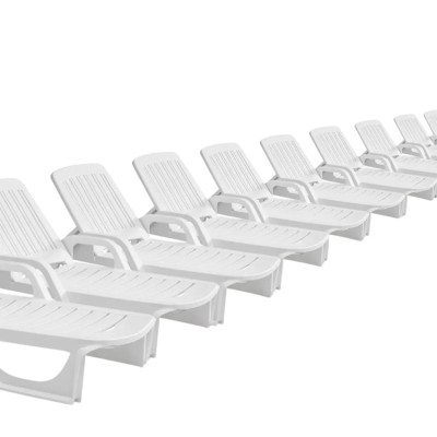Set 20 sedie a sdraio plastica Cabo Verde | Casamati