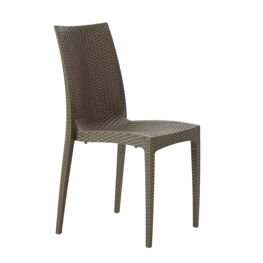22 sedie da giardino terrazza impilabili bar bistrot design Papavero