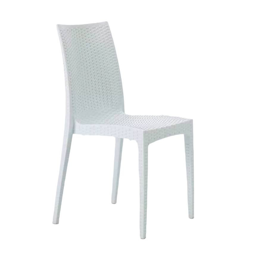 Sedia da giardino impilabile bar bistrot moderna confortevole Papavero