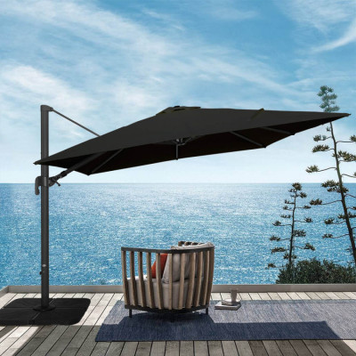 Ombrellone 3x3 con braccio Vela in alluminio – Casamati