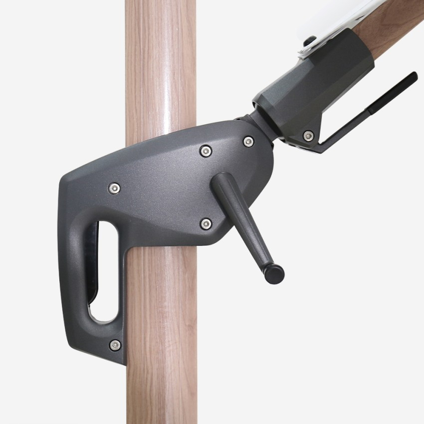 Ombrellone girevole legno 3x3 Cala – Casamati