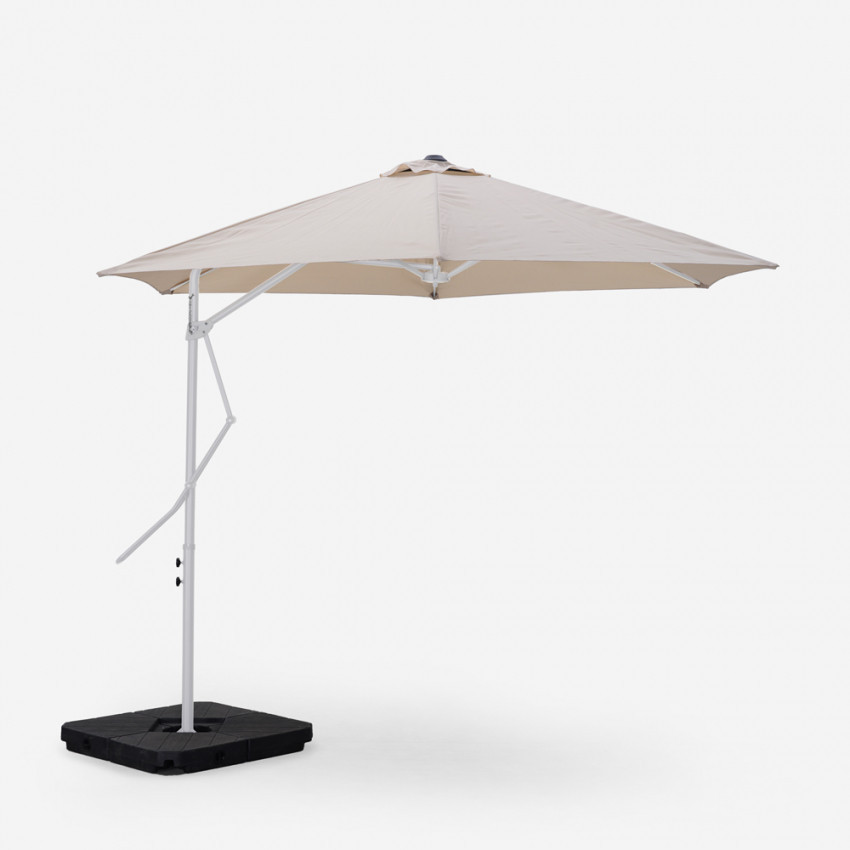 Ombrellone 3m bianco Aria per terrazza – Casamati