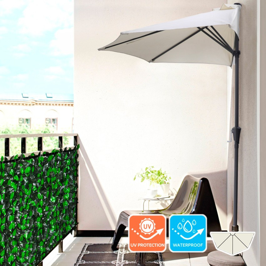Ombrellone da parete Mareo per balcone – Casamati