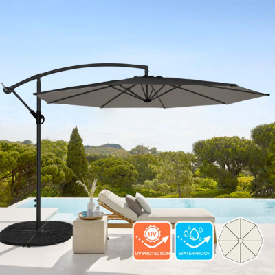 Ombrellone ottagonale 3m Mizu in alluminio – Casamati