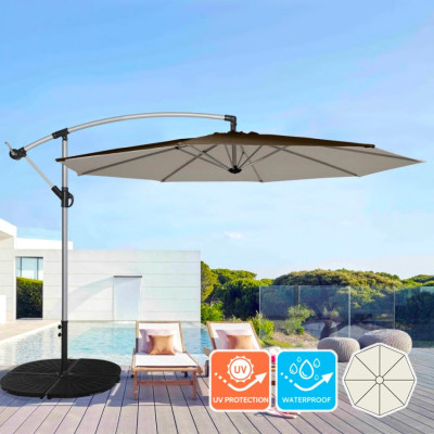 Ombrellone ottagonale 3m Luma in alluminio – Casamati