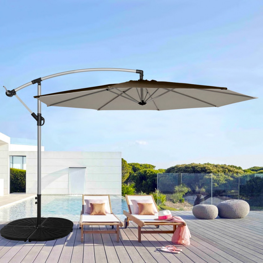 Ombrellone ottagonale 3m Luma in alluminio – Casamati