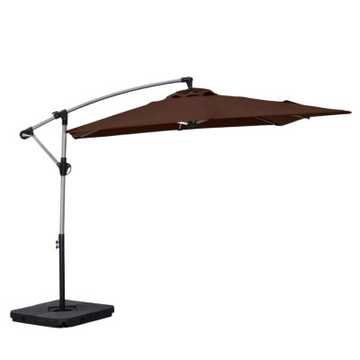 Ombrellone terrazza 2.5x2.5 Aqua in alluminio – Casamati
