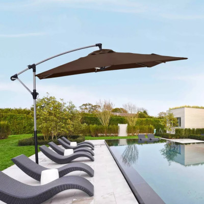 Ombrellone terrazza 2.5x2.5 Aqua in alluminio – Casamati