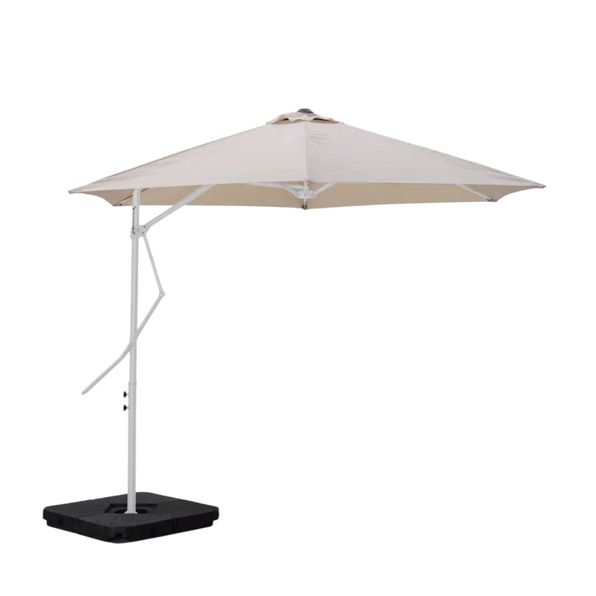 Ombrellone 3m bianco Aria per terrazza – Casamati