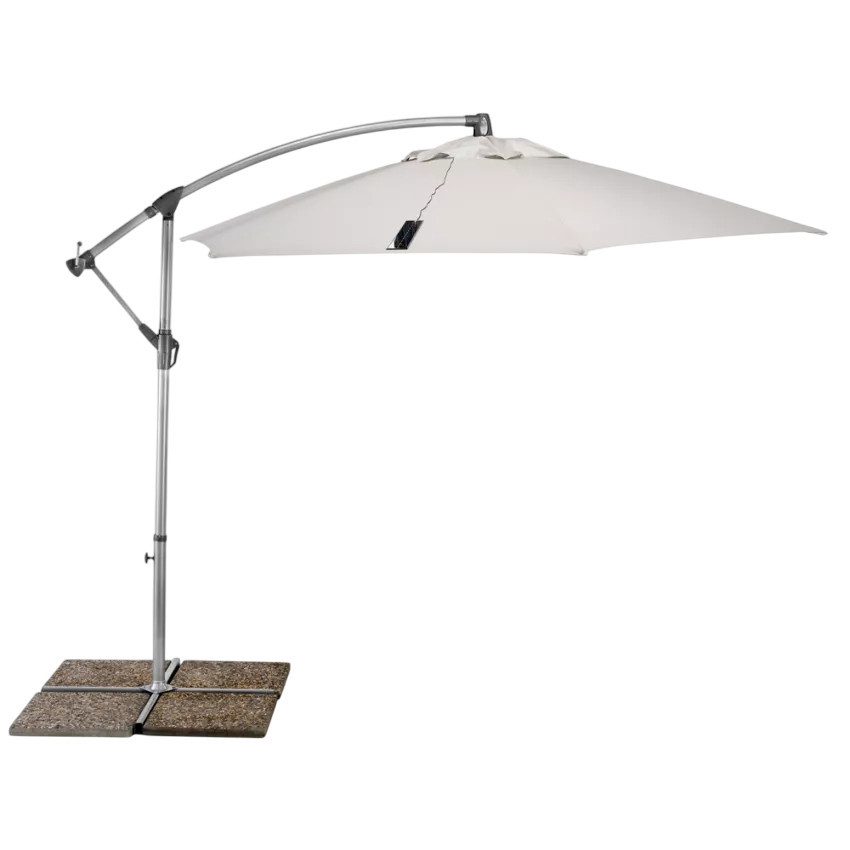 Ombrellone 3x3 USB e solare Baia anti UV – Casamati