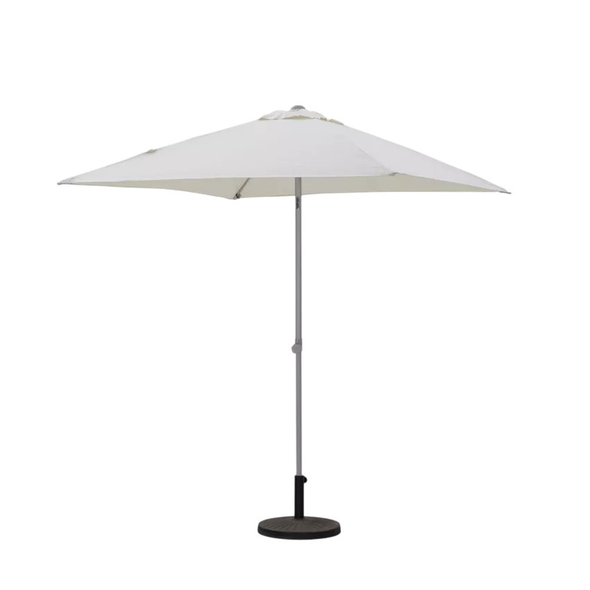 Ombrellone quadrato regolabile 2x2m giardino Faro - Casamati