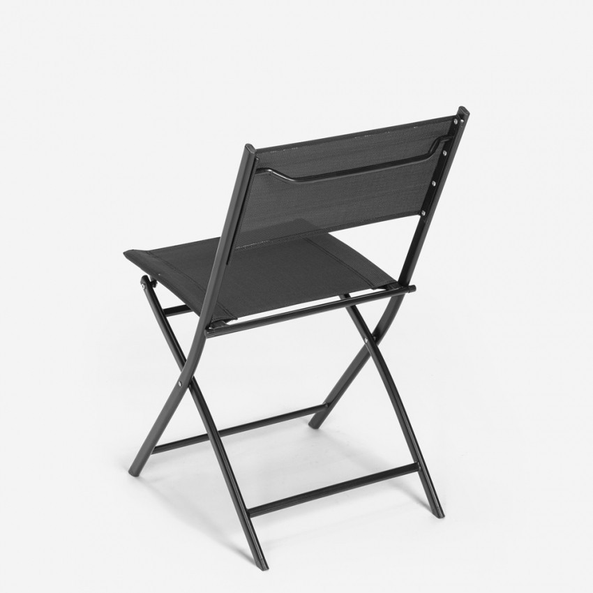Set tavolo rotondo + 2 sedie pieghevoli Basil Smash