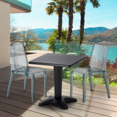 Set tavolo 70x70 cm + 2 sedie bar Bellini