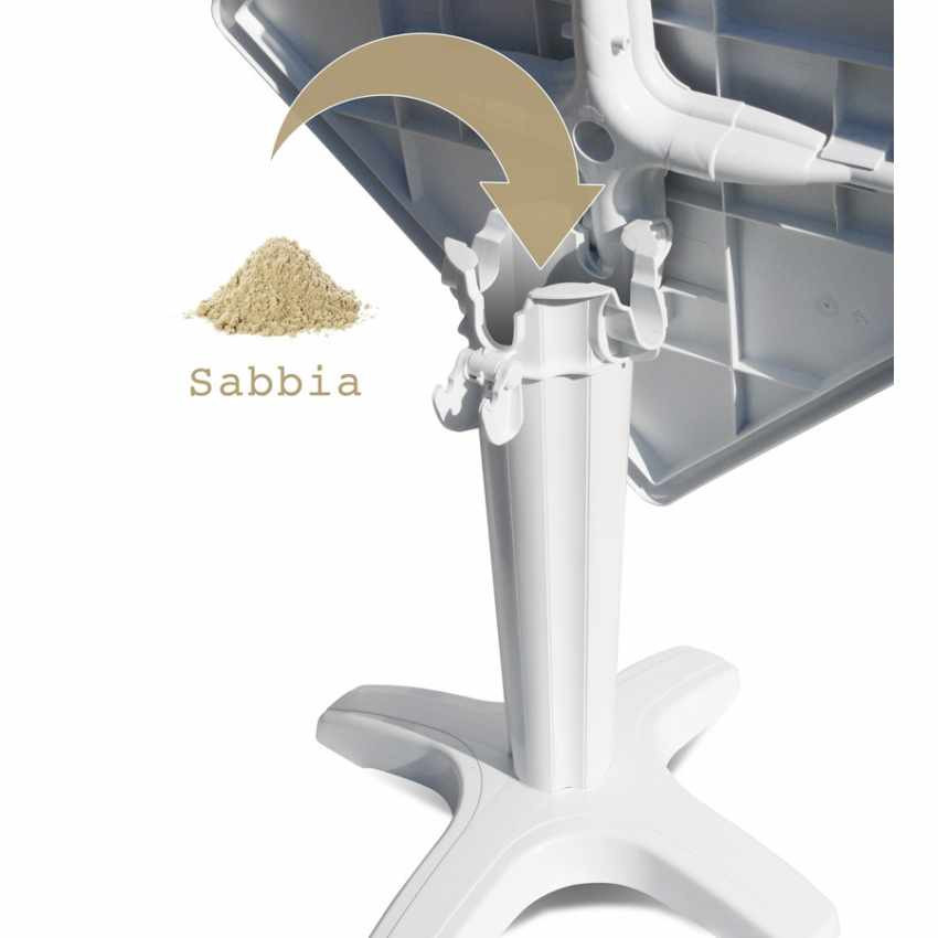 Set tavolo 70x70 cm + 2 sedie bar Tom Collins