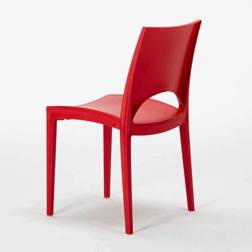 Set tavolo 70x70 cm + 2 sedie bar Tom Collins