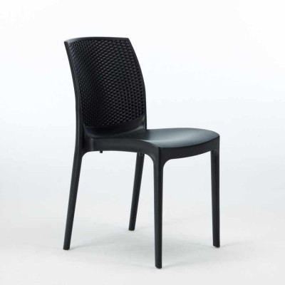 Set tavolo 90x90 cm + 4 sedie Dark and Stormy