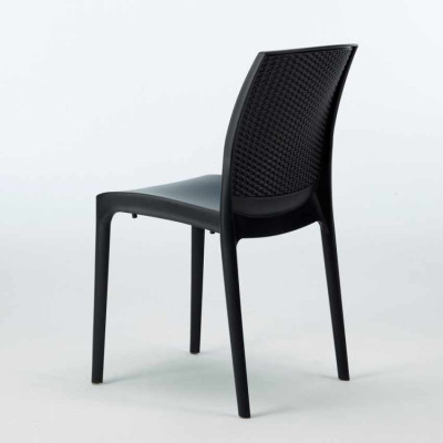 Set tavolo 90x90 cm + 4 sedie Dark and Stormy