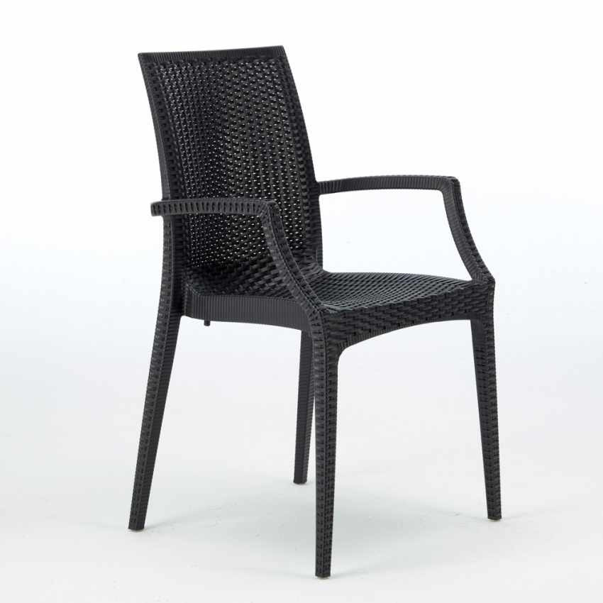 Set tavolo 90x90 cm + 4 sedie Boulevardier